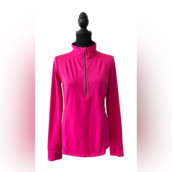 Xersion Jackets & Blazers - Xersion: Hot Pink Quarter-Zip Pullover